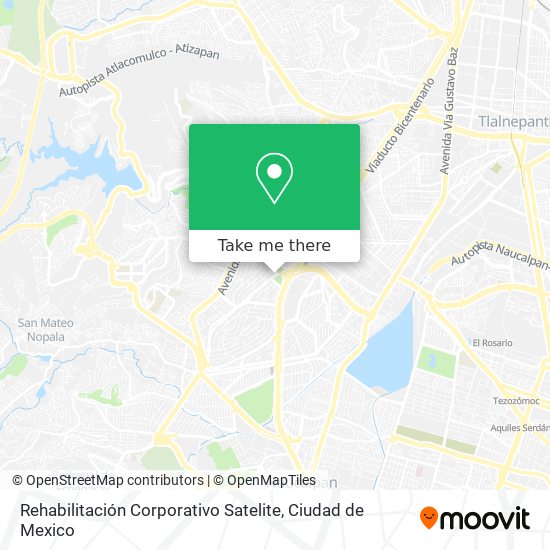 Mapa de Rehabilitación Corporativo Satelite