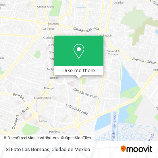 Mapa de Si Foto Las Bombas