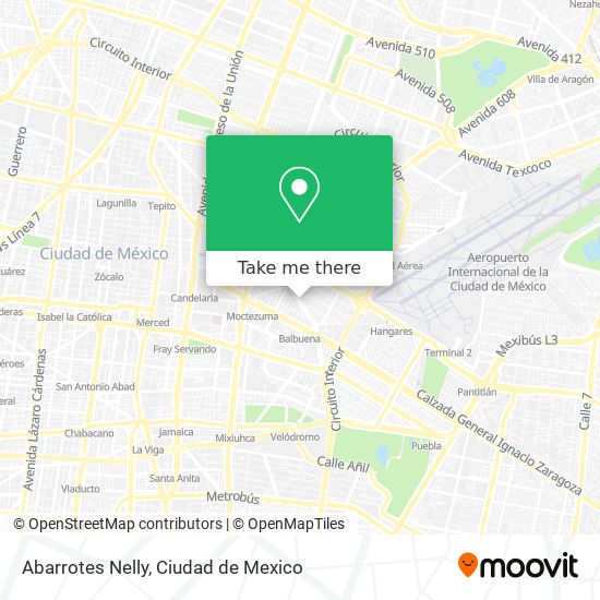 Abarrotes Nelly map