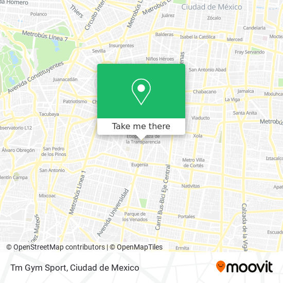 Tm Gym Sport map