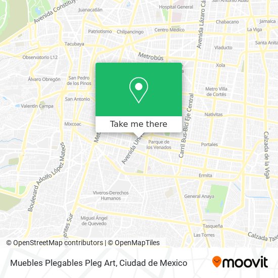 Muebles Plegables Pleg Art map