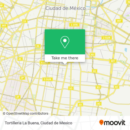Mapa de Tortilleria La Buena