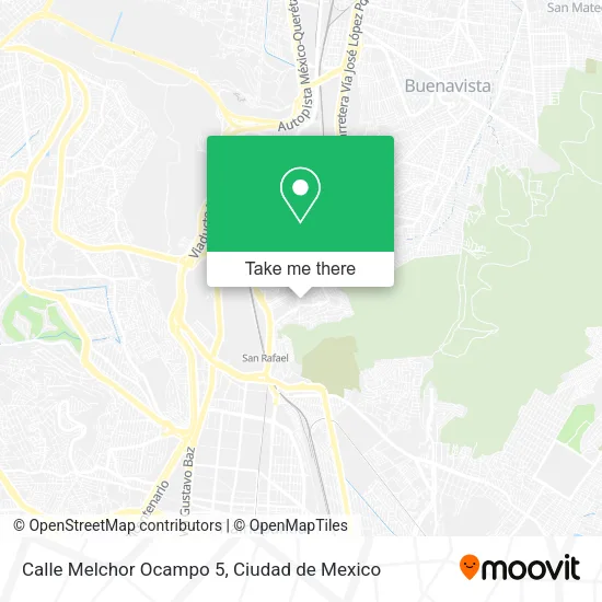 Calle Melchor Ocampo 5 map