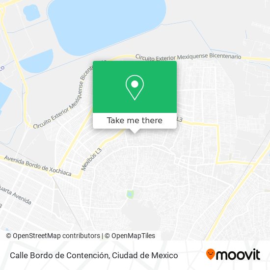 Calle Bordo de Contención map