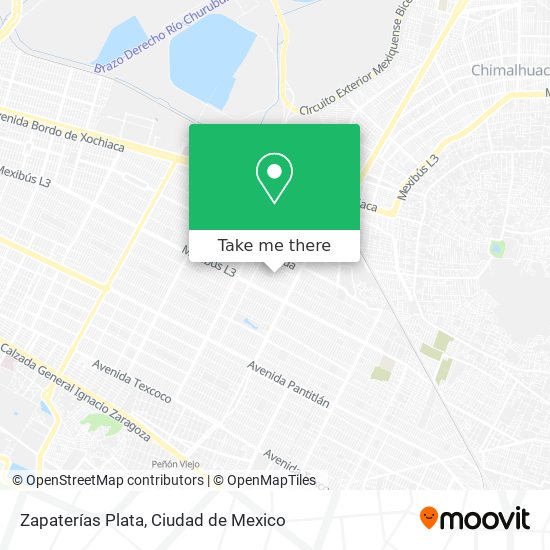 Mapa de Zapaterías Plata