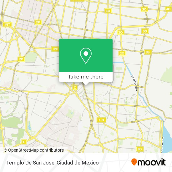 Mapa de Templo De San José