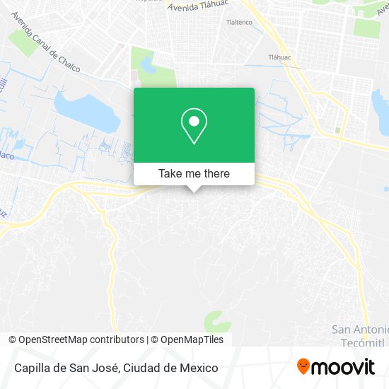 Mapa de Capilla de San José