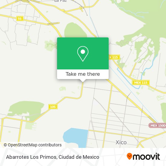 Abarrotes Los Primos map