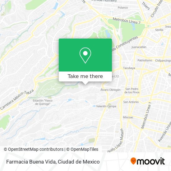 Farmacia Buena Vida map