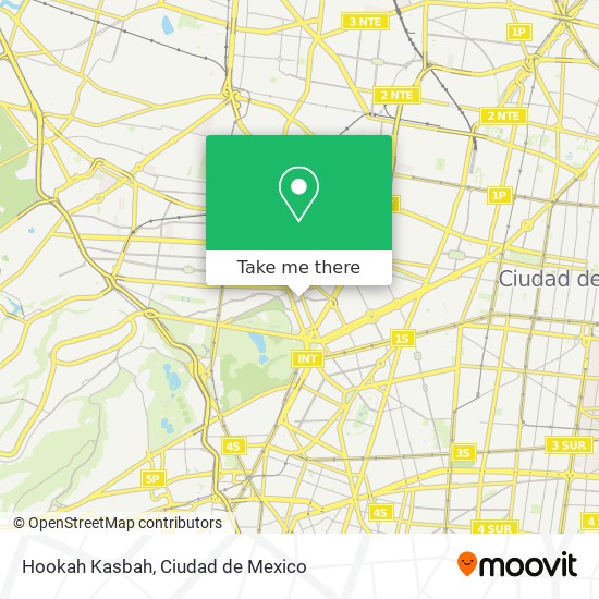 Mapa de Hookah Kasbah