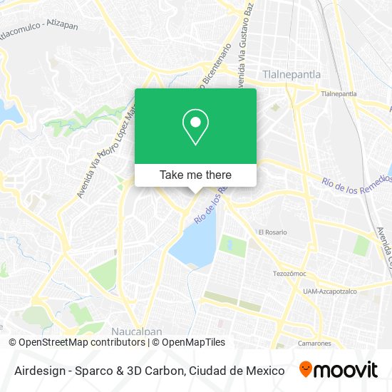 Mapa de Airdesign - Sparco & 3D Carbon