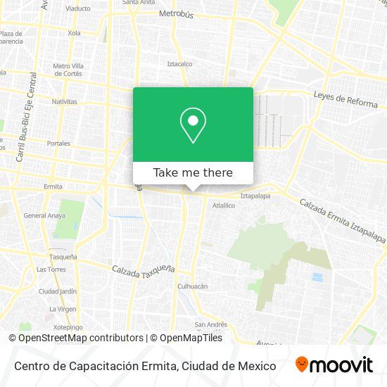 Centro de Capacitación Ermita map