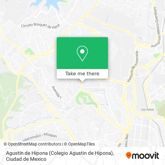 Mapa de Agustín de Hipona (Colegio Agustin de Hipona)