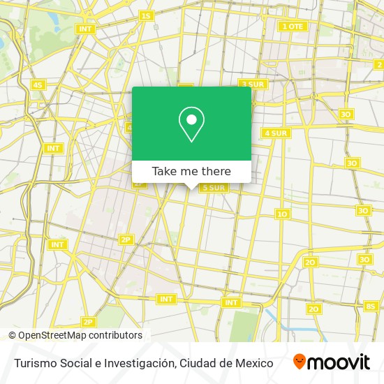 Mapa de Turismo Social e Investigación