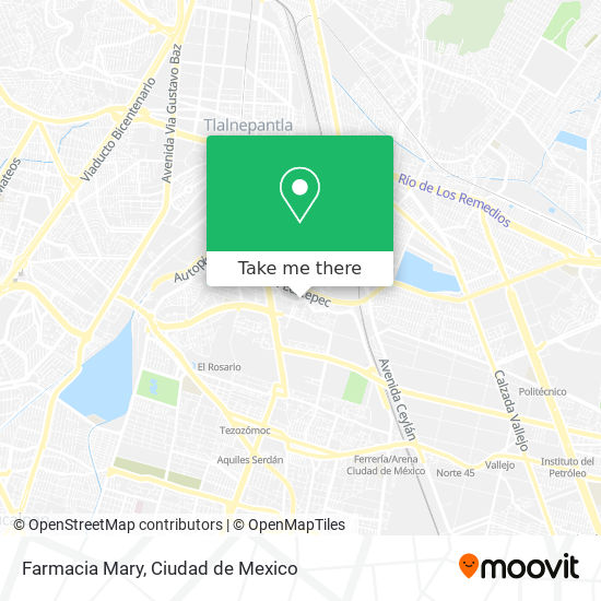 Farmacia Mary map