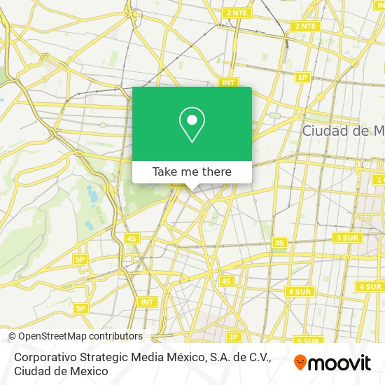 Corporativo Strategic Media México, S.A. de C.V. map