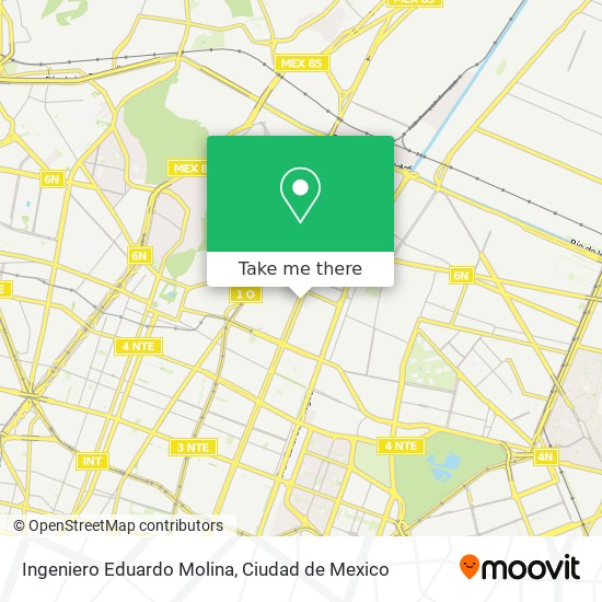 Ingeniero Eduardo Molina map