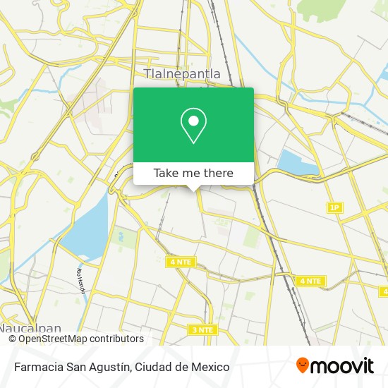 Farmacia San Agustín map