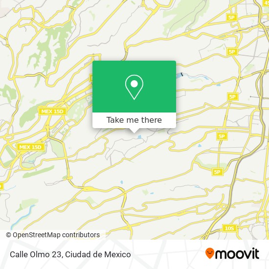 Calle Olmo 23 map