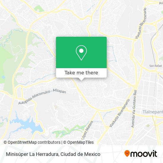 Minisúper La Herradura map