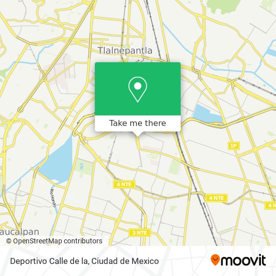 Deportivo Calle de la map