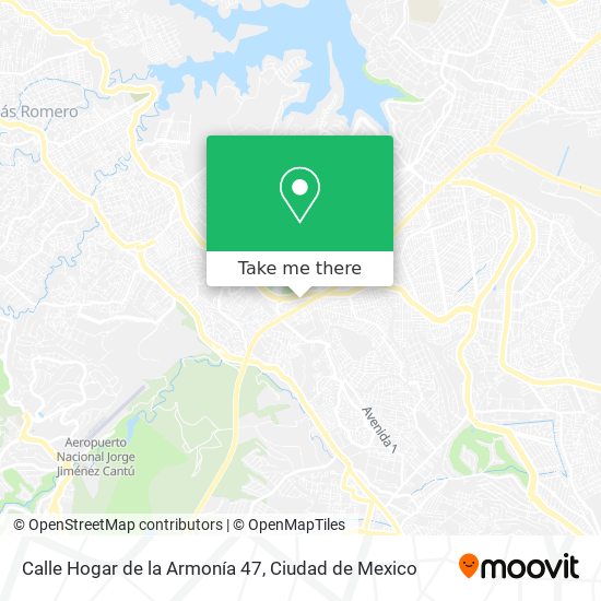 Calle Hogar de la Armonía 47 map