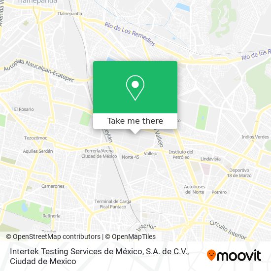 Intertek Testing Services de México, S.A. de C.V. map