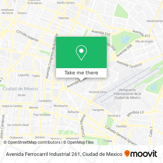 Avenida Ferrocarril Industrial 261 map