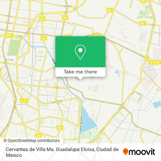 Cervantes de Villa Ma. Guadalupe Eloisa map