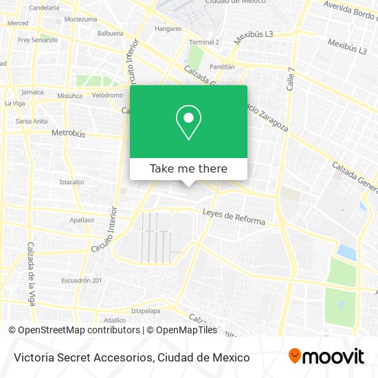 Victoria Secret Accesorios map