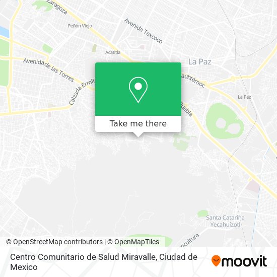 Centro Comunitario de Salud Miravalle map