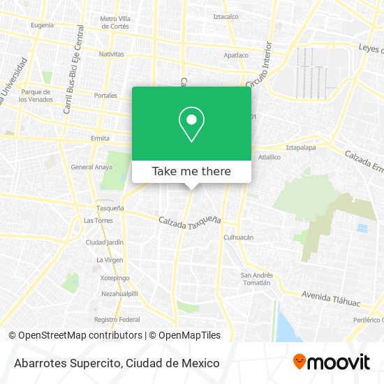Mapa de Abarrotes Supercito