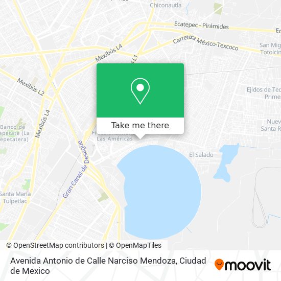 Avenida Antonio de Calle Narciso Mendoza map