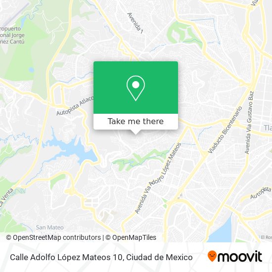 Calle Adolfo López Mateos 10 map
