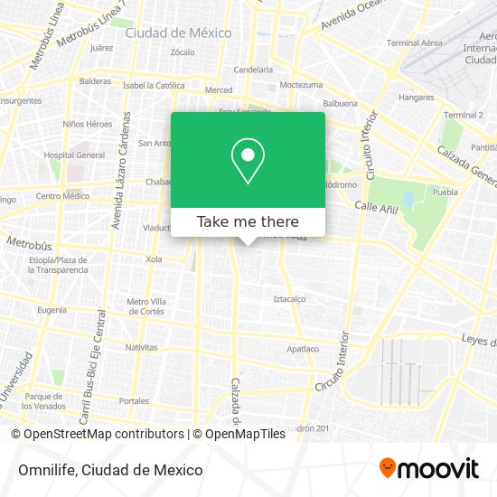 Omnilife map