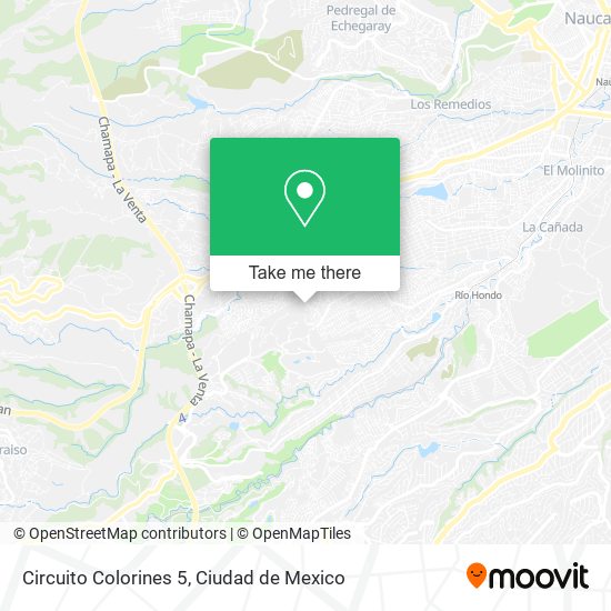 Circuito Colorines 5 map