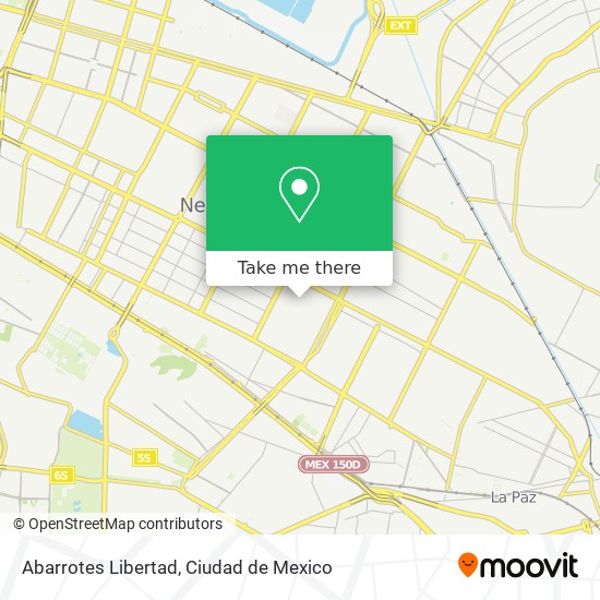 Abarrotes Libertad map