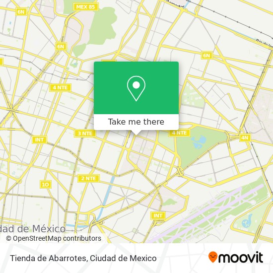 Mapa de Tienda de Abarrotes