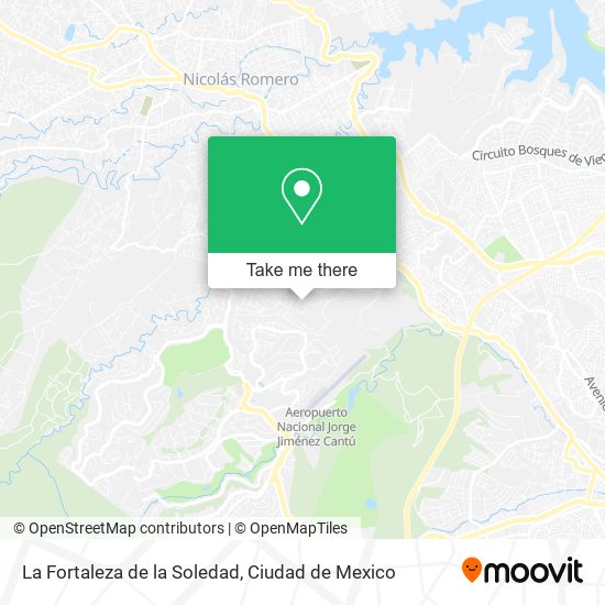 La Fortaleza de la Soledad map