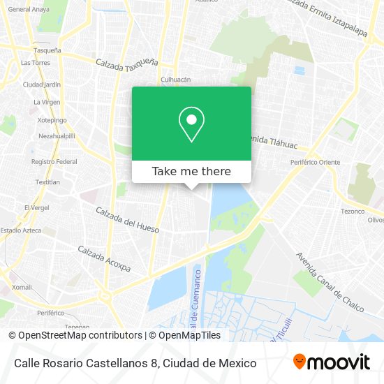 Calle Rosario Castellanos 8 map