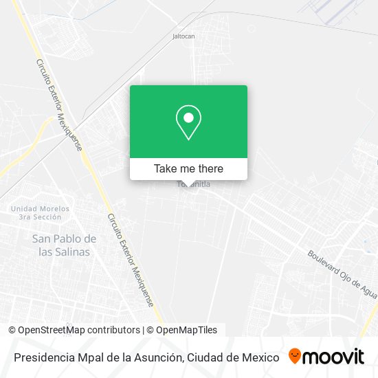 Presidencia Mpal de la Asunción map