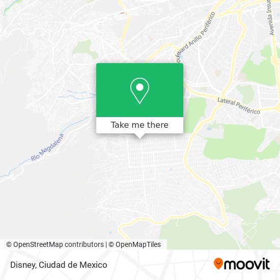 Mapa de Disney