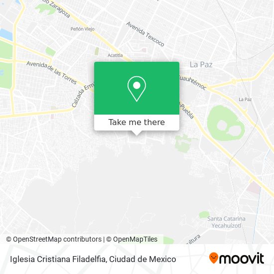 Iglesia Cristiana Filadelfia map