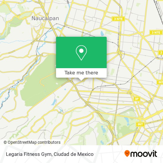 Legaria Fitness Gym map