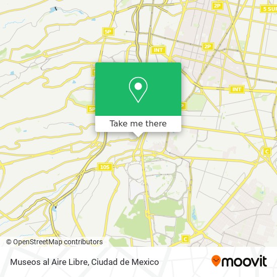 Museos al Aire Libre map