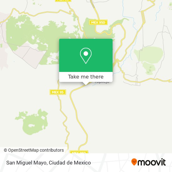 Mapa de San Miguel Mayo