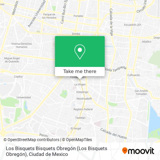 Los Bisquets Bisquets Obregón map