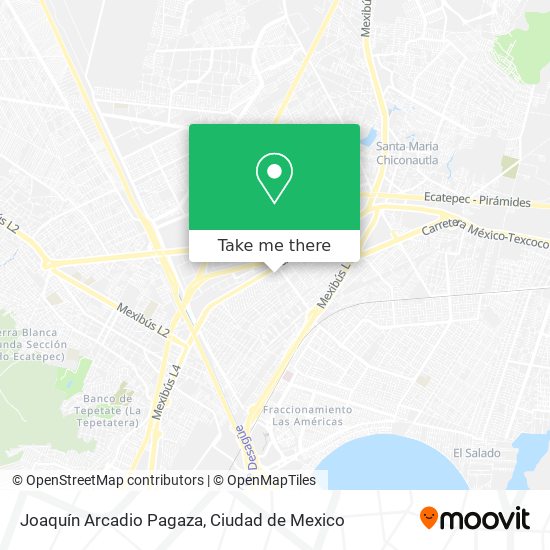 Mapa de Joaquín Arcadio Pagaza
