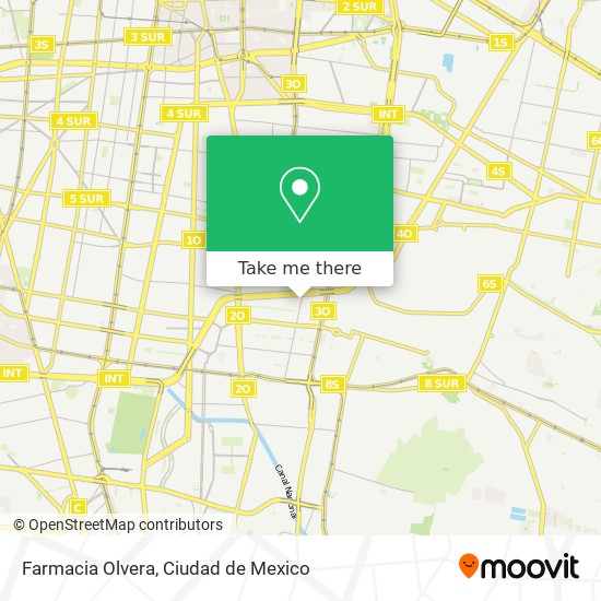 Farmacia Olvera map