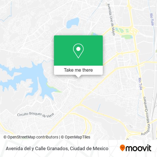 Avenida del y Calle Granados map
